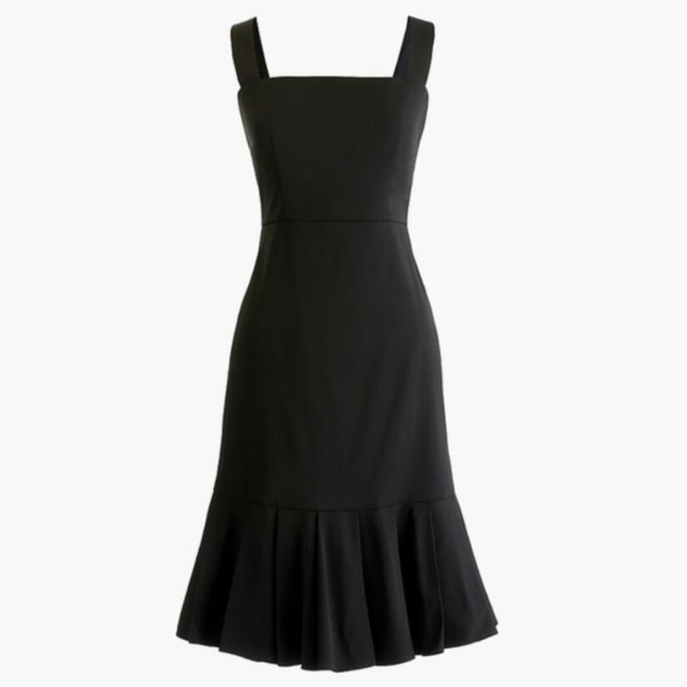 New J.Crew Black Dress